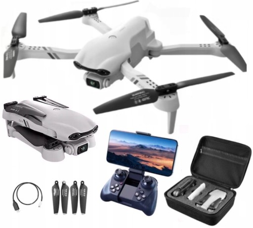 DRON F10 KAMERY WIFI HD ZABAWKA ZAWIS 2000M LED