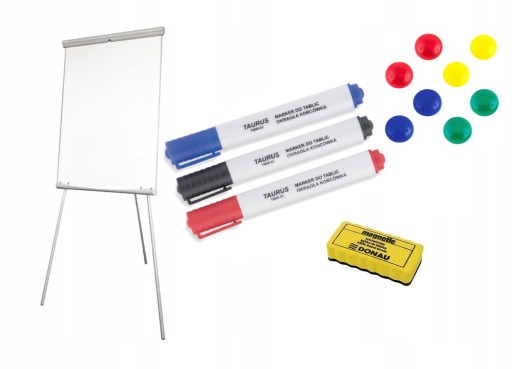 90 x 60 FLIPCHART MAGNETYCZNY TABLICA 90X60 gratis