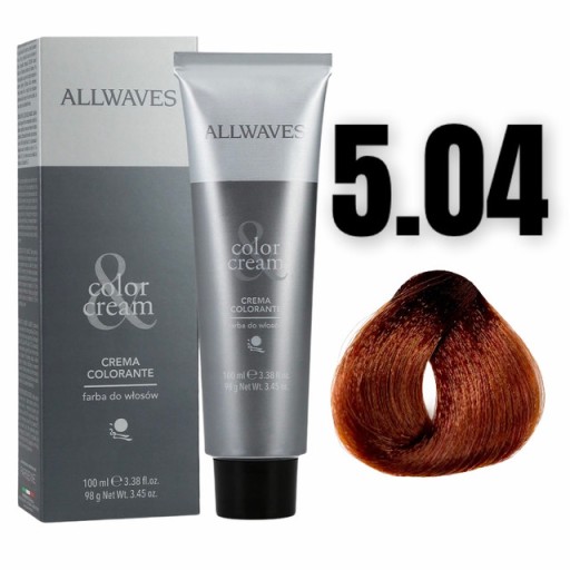 ALLWAVES Color Cream 5.04 100ml farba do włosów