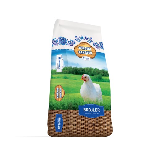 Pasza (MPP) BROJLER Wiejski Zakątek FINISZER pow. 5 tyg. 25 kg worek