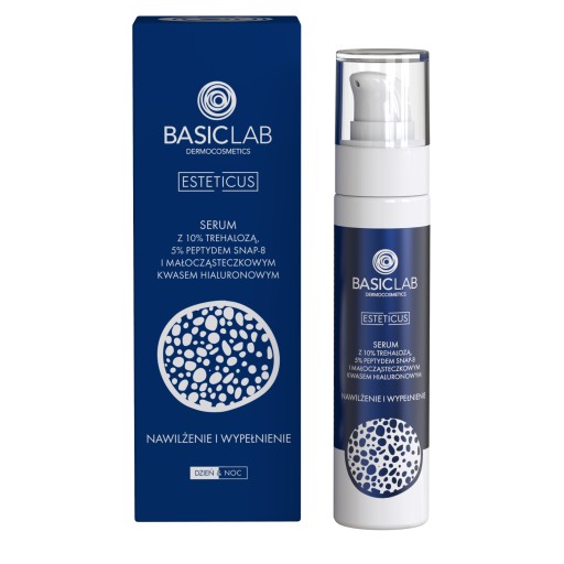 BasicLab Serum z trehalozą NAWILŻENIE WYPEŁNIENIE Skóry 50 ml