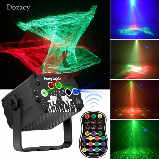 PROJEKTOR DYSKOTEKOWY KULA DISCO REFLEKTOR LED RGB