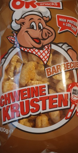 SKÓRKI WIEPRZOWE DUŃSKIE CHIPSY SNACKI CHRUPKI PRZEKĄSKA Z NIEMIEC DE