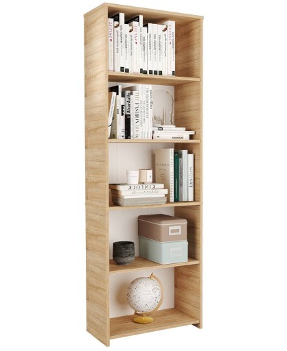Regał książki Biblioteczka salon 60cm SONOMA