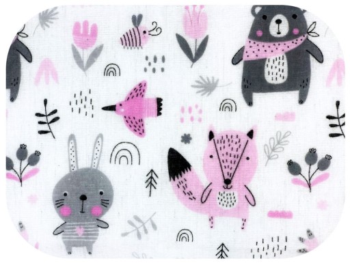 PIELUCHA pieluszka FLANELOWA 70X80 kolorowa Polska