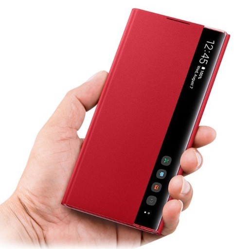 ETUI SAMSUNG NOTE 20 SMART WINDOW CZERWONE