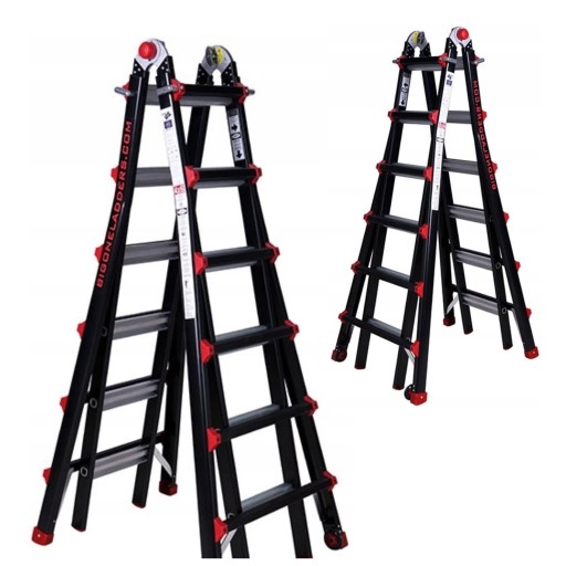 Drabina teleskopowa Big One ladders 4x6 szczebli