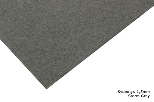 Kydex Storm Gray - 150x200mm gr. 1,5mm