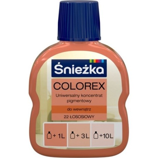 COLOREX PIGMENT ŁOSOSIOWY 100 ML ŚNIEŻKA