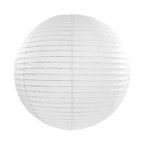 LAMPION PAPIEROWY KULA KLOSZ 20CM WESELE-6823