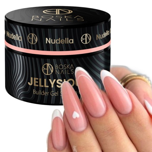 Boska Nails GALARETKA żel budujący do przedłużania paznokci 15ml NUDELLA