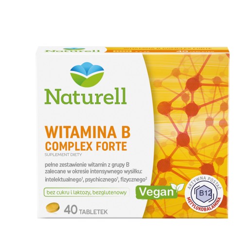 Naturell Witamina B Complex forte 40 tabletek