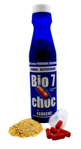 BIO7 CHOC BIOAKTYWATOR OCZYSZCZALNI ŚCIEKÓW BAKTERIE STARTOWE BIO 7