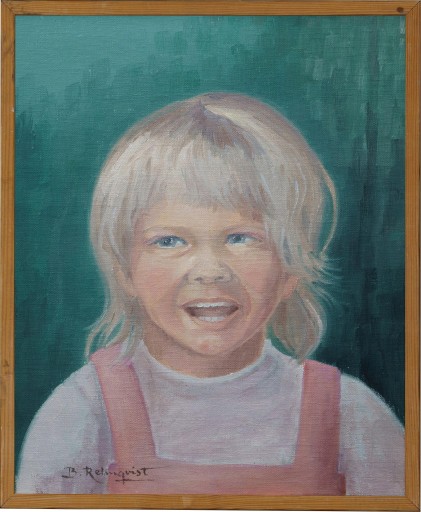 PORTRET DZIECKA STARY OBRAZ BARDZO CENNE MALARSTWO