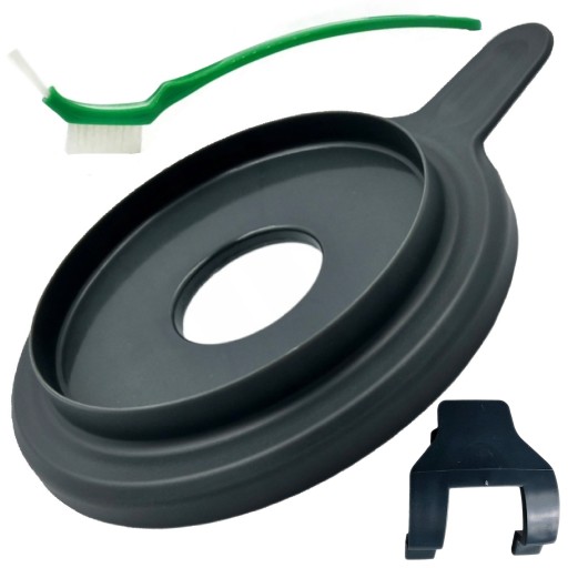 POKRYWA Z USZCZELKĄ + UCHWYT + WYCIOR DO THERMOMIX VORWERK TM6 TM5 ZESTAW