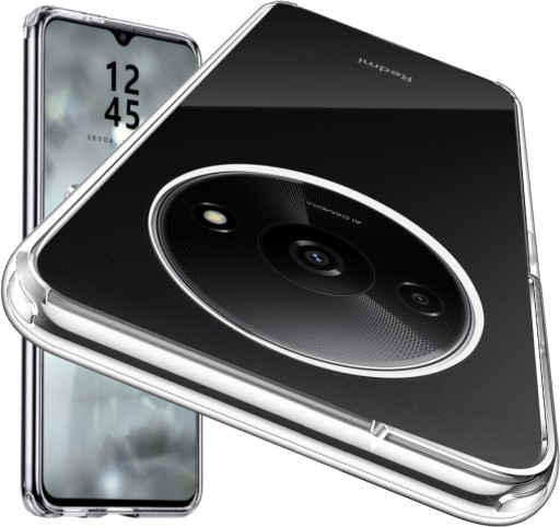 ETUI DO REDMI A3 4G CRYSTAL TRANSPARENT LIQUID CASE