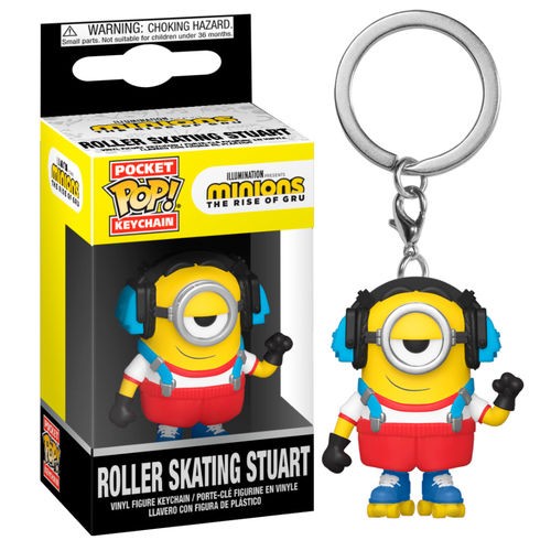 Funko brelok Minions Roller Skating Stuart minion