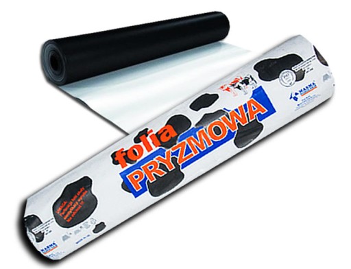 FOLIA PRYZMOWA 10x33m CZARNO-BIAŁA KISZONKARSKA