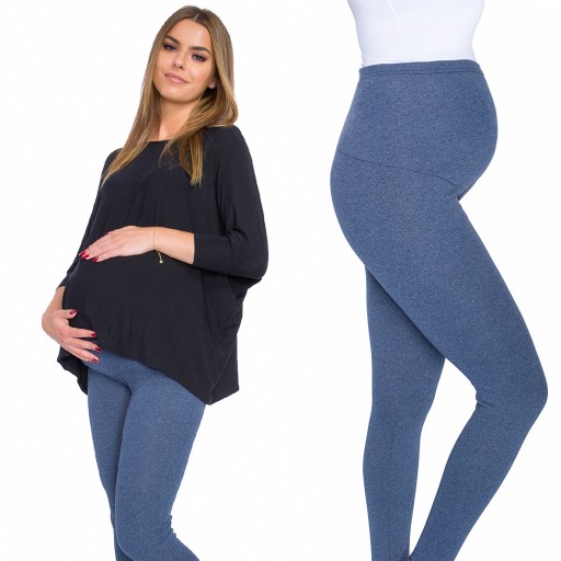 OCIEPLANE CIĄŻOWE LEGGINSY Z PANELEM ZIMOWE S