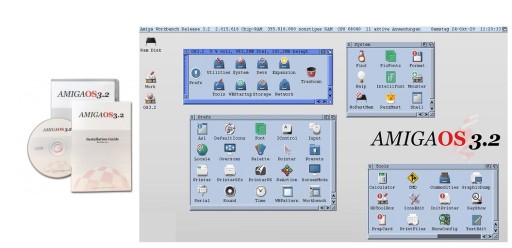 AmigaOS 3.2 Workbench 3.2 EN/PL BOX CD
