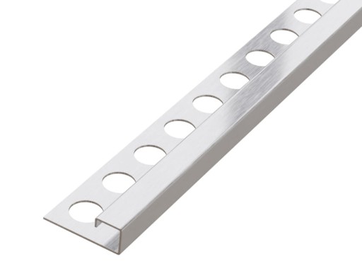 Srebrna listwa wykończeniowa narożna P 12,5mm MAT
