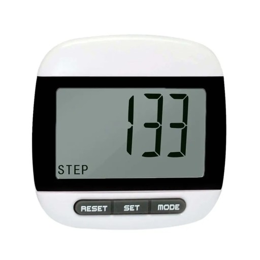 Portable Multifunctional LCD Pedometer Step Kilometer Counter Walking Pedom