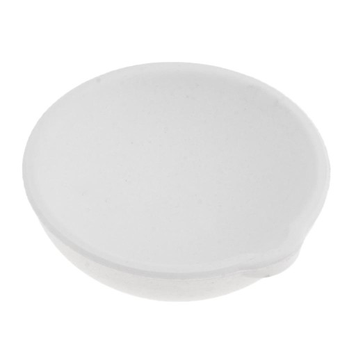 Kubek do garnka z białym tyglem do topienia krzemionki, biały, 1000 g 9,5 x 3,2 cm