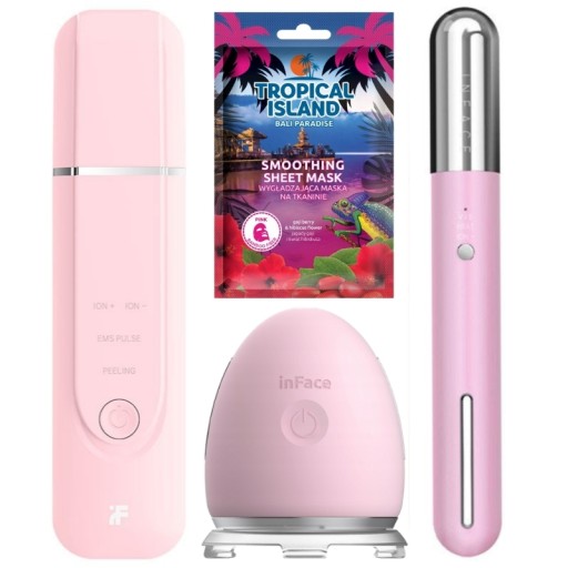 inFace PEELING KAWITACYJNY + EYE + ION + MASECZKA