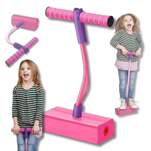 SKOCZEK POGO STICK DRĄŻEK DO SKAKANIA DLA DZIECI ZABAWKA NA DWÓR PREZENT
