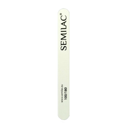 Semilac Pilnik Drewniany Biały 100/180 Quality