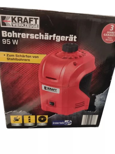 OSTRZAŁKA DO WIERTEŁ KRAFT WERKZEUGE BOHRERSCHÄRFGERÄT