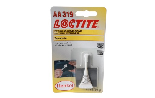 Klej Loctite AA319 do lusterka wstecznego