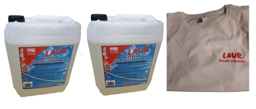 PŁYN DO ODKURZACZY PIORĄCYCH 2x5L PLUS KOSZULKA