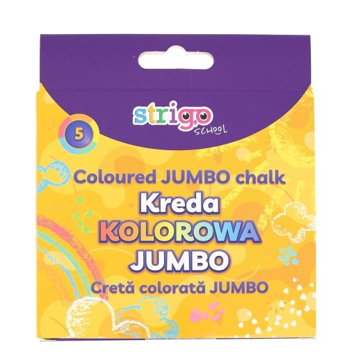KREDA CHODNIKOWA JUMBO 5 KOLORÓW STRIGO, STRIGO