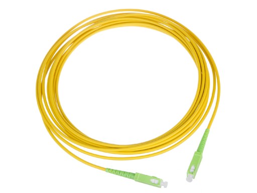 Przewód patchcord światłowód SC/APC-SC/APC 5m