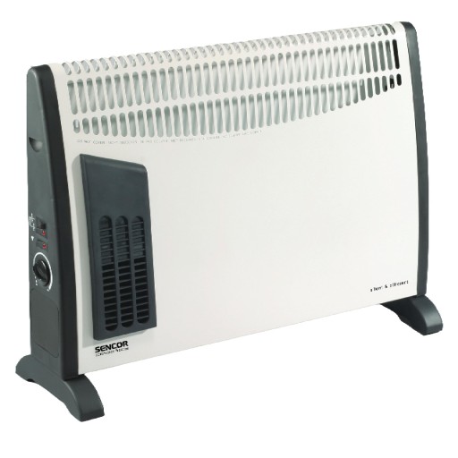 Mocny grzejnik elektryczny KONWEKTOR 2000W regulacja mocy Sencor SCF 2001