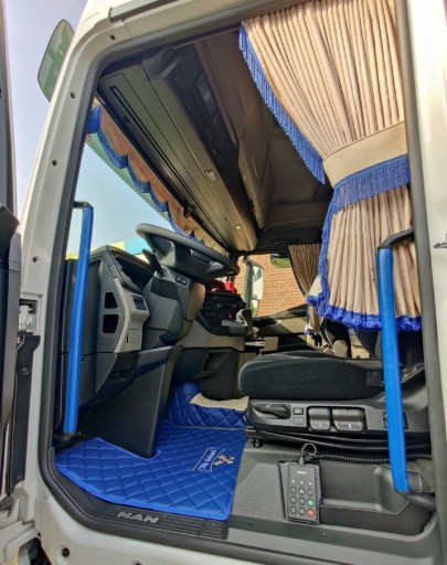 ZASŁONY FIRANY TIR DAF XF105 XF106 SUPER SPACE CAB