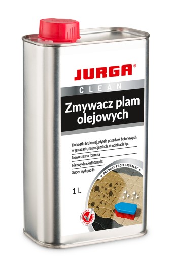 ZMYWACZ CIĘŻKICH PLAM OLEJU Z KOSTKI BETONU JURGA