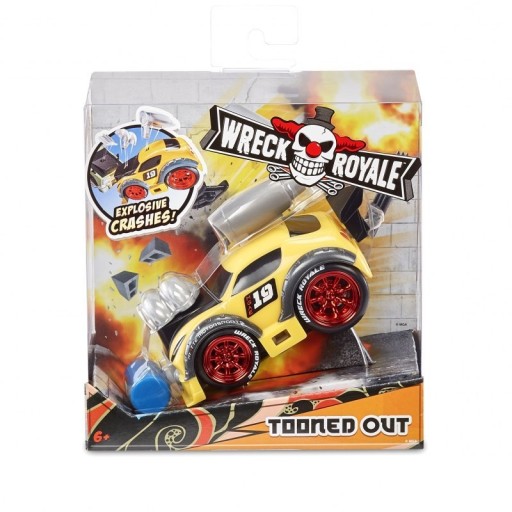 TOONED OUT AUTKO EKSPLODUJĄCE POJAZD WRECK ROYALE