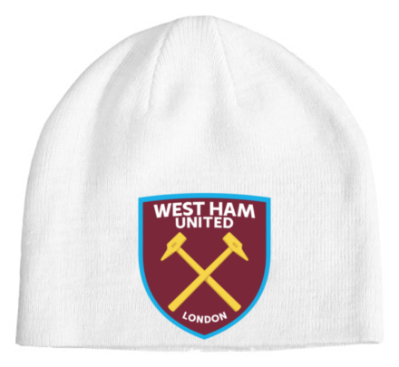 CZAPKA JESIENNO-ZIMOWA PREZENT DLA FANA WEST HAM