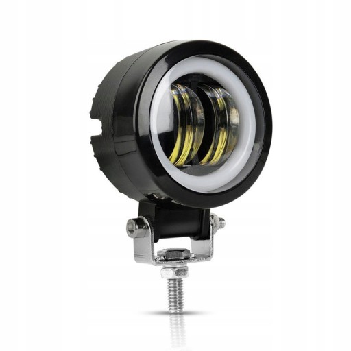 REFLEKTOR HALOGEN LAMPA LED CREE RING MOTOCYKL x2