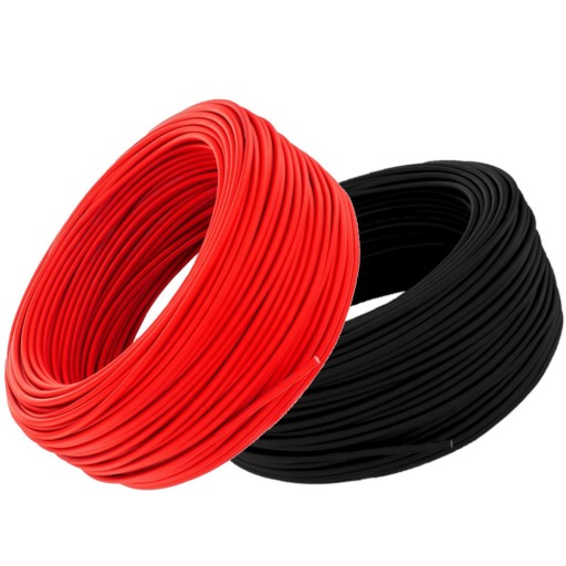 ZESTAW KABEL PRZEWÓD SOLARNY SŁONECZNY 2x25m 4mm2