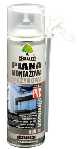 PIANA MONTAZOWA SILVERBAUM PVC 500ml - wężyk