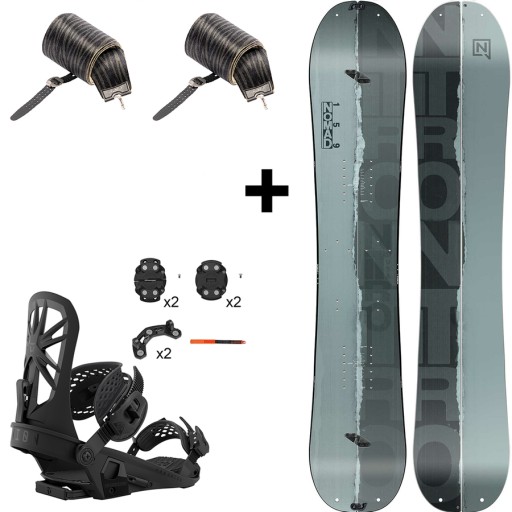 Splitboard NITRO Nomad foki wiązania UNION