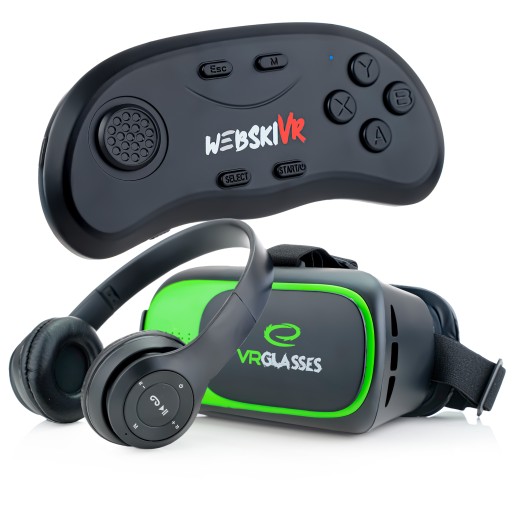 WIRTUALNA RZECZYWISTOŚĆ GOGLE 3D OKULARY VR PILOT