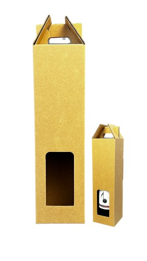 PUDEŁKO NA WINO BUTELKĘ WINA OPAKOWANIE 85x85x320mm URODZINY ŚWIĘTA