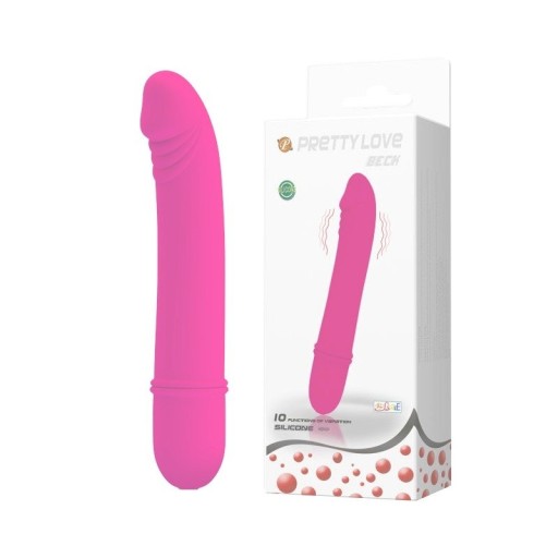 PRETTY LOVE BECK MINI WIBRATOR SILIKONOWY ANAL