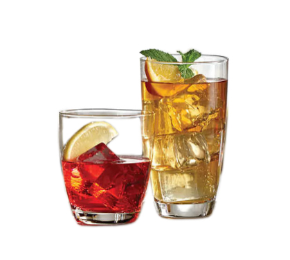 8 + 8 ZESTAW SZKLANEK WHISKY DRINKI KROSNO 16 SZT.