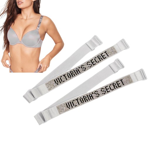 Ramiączka CYRKONIE biały VICTORIA SECRET