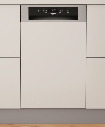 Zmywarka Whirlpool WSBC 3M27 X 10kpl 45cm 6 programów Minutnik